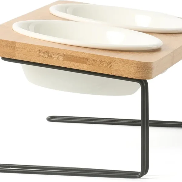 Elevated Cat Ceramic Bowls